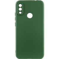 Чехол TPU GETMAN Liquid Silk Full Camera для Xiaomi Redmi Note 7 / Note 7 Pro / Note 7s Зеленый / Dark green