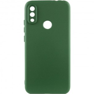 Чохол TPU GETMAN Liquid Silk Full Camera для Xiaomi Redmi Note 7 / Note 7 Pro / Note 7s Зелений / Dark green