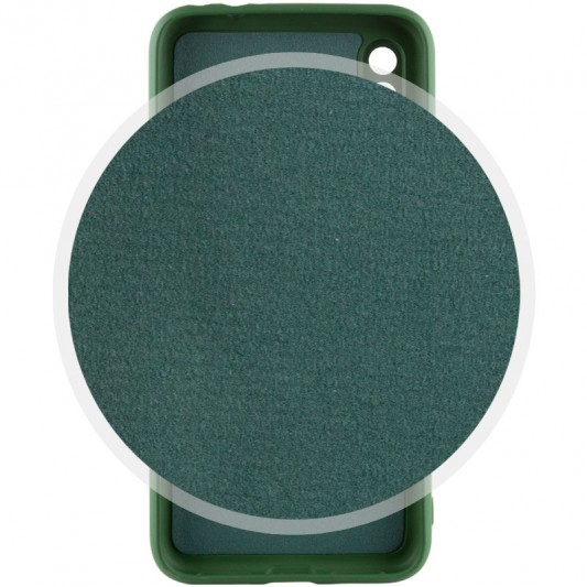 Чохол TPU GETMAN Liquid Silk Full Camera для Xiaomi Redmi Note 7 / Note 7 Pro / Note 7s Зелений / Dark green - зображення 2 