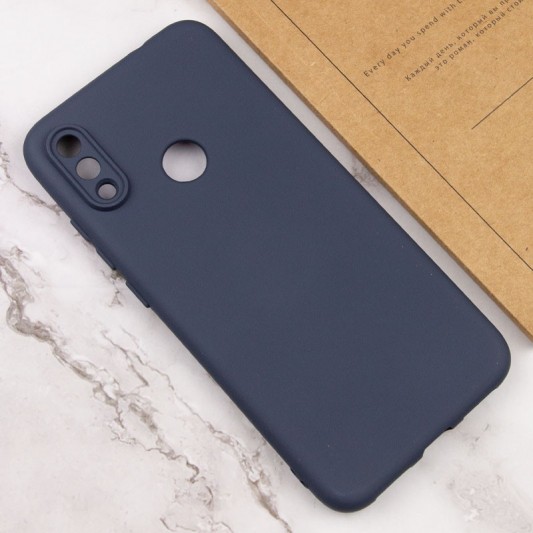 Чехол TPU GETMAN Liquid Silk Full Camera для Xiaomi Redmi Note 7 / Note 7 Pro / Note 7s Синий / Midnight Blue - изображение 3