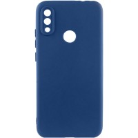 Чехол TPU GETMAN Liquid Silk Full Camera для Xiaomi Redmi Note 7 / Note 7 Pro / Note 7s Синий / Navy Blue