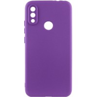 Чехол TPU GETMAN Liquid Silk Full Camera для Xiaomi Redmi Note 7 / Note 7 Pro / Note 7s Фиолетовый / Purple
