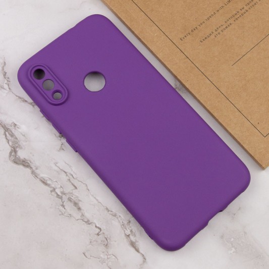 Чохол TPU GETMAN Liquid Silk Full Camera для Xiaomi Redmi Note 7 / Note 7 Pro / Note 7s Фіолетовий / Purple - зображення 3 