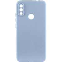 Чехол TPU GETMAN Liquid Silk Full Camera для Xiaomi Redmi Note 7 / Note 7 Pro / Note 7s Голубой / Lilac Blue