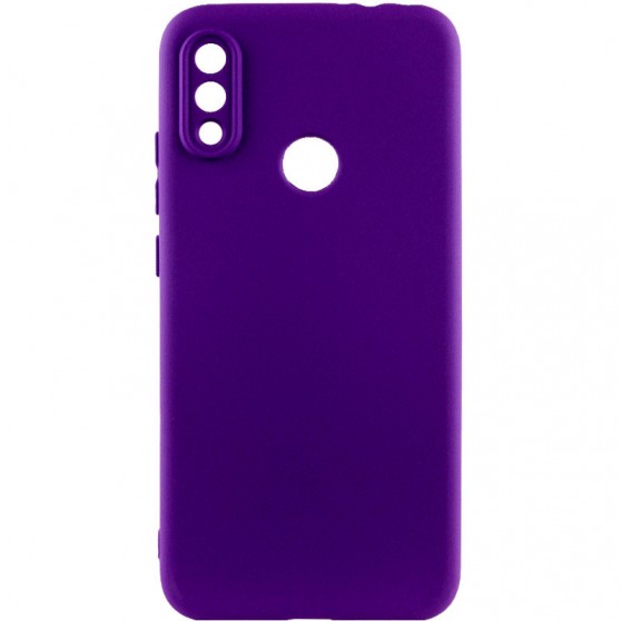Чохол TPU GETMAN Liquid Silk Full Camera для Xiaomi Redmi Note 7 / Note 7 Pro / Note 7s Фіолетовий / Ultra Violet