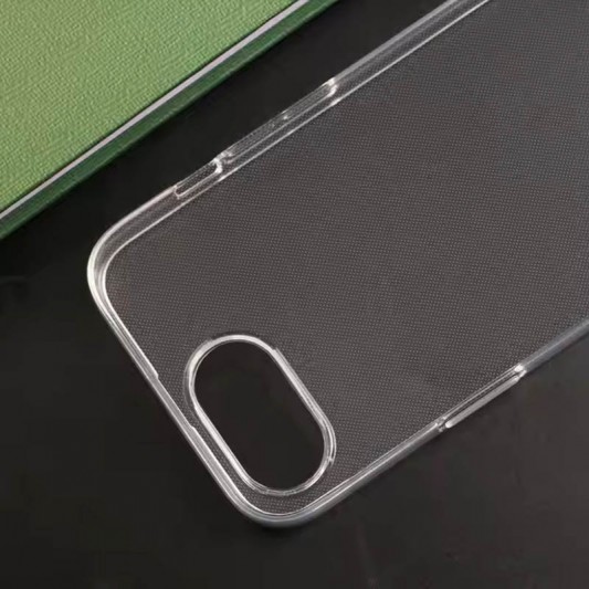 TPU чехол Epic Transparent 1,5mm для Apple iPhone 16e (6.1") Бесцветный (прозрачный) - изображение 1