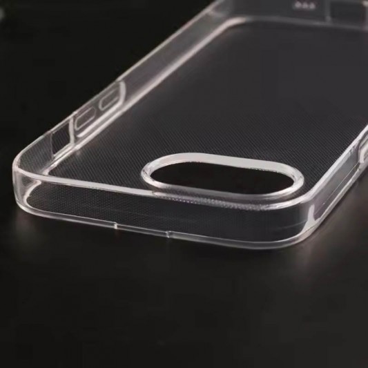 TPU чехол Epic Transparent 1,5mm для Apple iPhone 16e (6.1") Бесцветный (прозрачный) - изображение 3