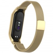 Ремінець Milanese Loop Design для Xiaomi Mi Band 7 Vintage gold