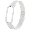 Ремінець Milanese Loop Design для Xiaomi Mi Band 7 White