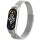 Ремінець Milanese Loop Design для Xiaomi Mi Band 7 Silver