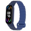 Ремінець Dual-color Magnetic для Xiaomi Mi Band 9/8 Navy Blue / Blue
