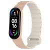 Ремінець Dual-color Magnetic для Xiaomi Mi Band 9/8 Beige / White