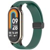 Ремінець Line Magnetic для Xiaomi Mi Band 9/8 Зелений / Green