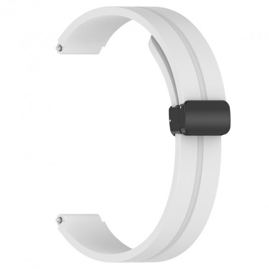 Ремінець Line Magnetic для Xiaomi Mi Band 9/8 Сірий / Gray - зображення 1 