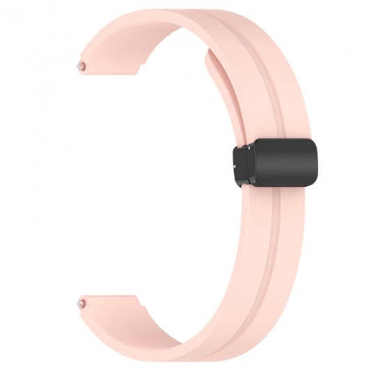 Ремешок Line Magnetic для Xiaomi Mi Band 9/8 Розовый / Pink - изображение 1