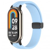 Ремінець Line Magnetic для Xiaomi Mi Band 9/8/10 Блакитний / Blue Ремінець Line Magnetic для Xiaomi Mi Band 9/8/10 Блакитний / Blue