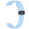 Ремешок Line Magnetic для Xiaomi Mi Band 9/8 Голубой / Blue