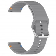 Силиконовый ремешок Wavy для Smart Watch 20mm Gray