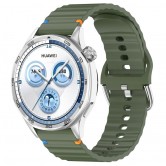 Силіконовий ремінець Wavy для Smart Watch 20mm Dark Olive Силіконовий ремінець Wavy для Smart Watch 20mm Dark Olive