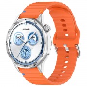 Силиконовый ремешок Wavy для Smart Watch 20mm Orange