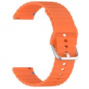 Силиконовый ремешок Wavy для Smart Watch 20mm Orange