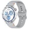 Силіконовий ремінець Wavy для Smart Watch 20mm Light Gray