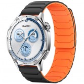 Ремінець Dual-color Magnetic для Smart Watch 20mm Black / Orange Ремінець Dual-color Magnetic для Smart Watch 20mm Black / Orange