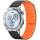 Ремешок Dual-color Magnetic для Smart Watch 20mm Black / Orange