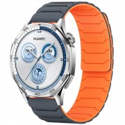 Ремешок Dual-color Magnetic для Smart Watch 20mm Grey / Orange