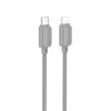 Дата кабель Hoco X113 Beneficio Type-C to Lightning (1m) Gray
