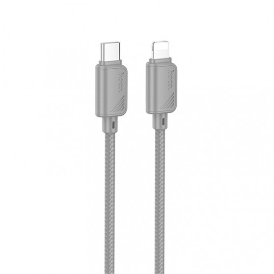 Дата кабель Hoco X113 Beneficio Type-C to Lightning (1m) Gray