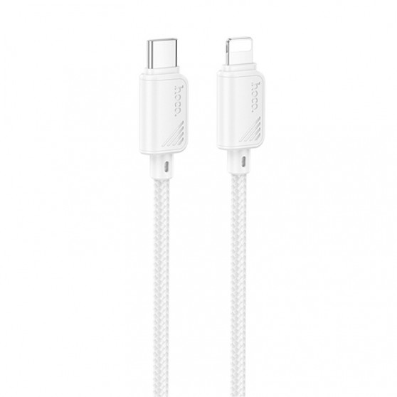 Дата кабель Hoco X113 Beneficio Type-C to Lightning (1m) White