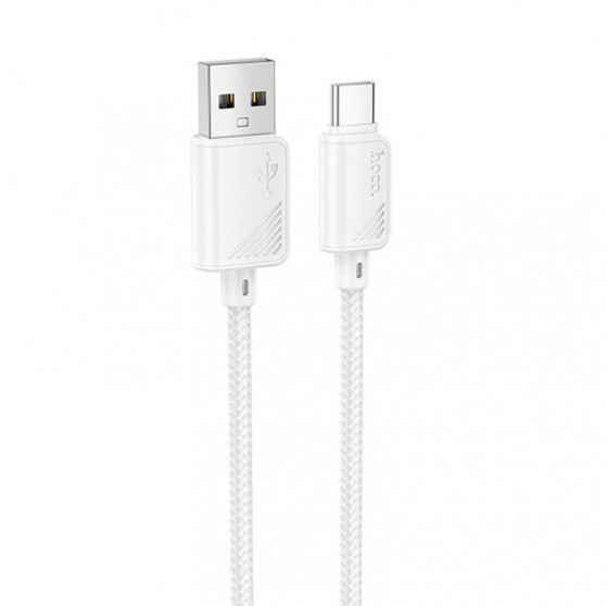 Дата кабель Hoco X113 Beneficio USB to Type-C (1m) White