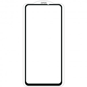 Захисне скло SKLO 5D (тех.пак) для Xiaomi K30/Poco X3 NFC/X3 Pro/Mi 10T/Mi 10T Pro Чорний / Біла підкладка