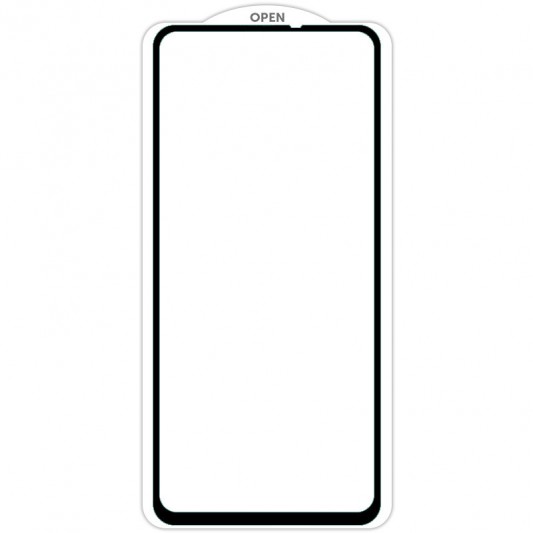 Захисне скло SKLO 5D (тех.пак) для Xiaomi K30/Poco X3 NFC/X3 Pro/Mi 10T/Mi 10T Pro Чорний / Біла підкладка