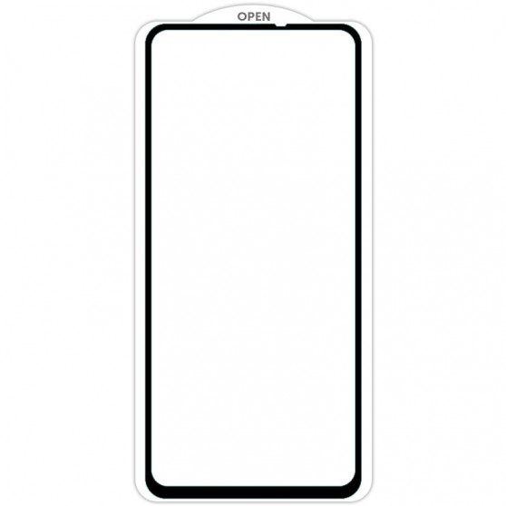 Защитное стекло SKLO 5D (тех.пак) для Xiaomi K30/Poco X3 NFC/X3 Pro/Mi 10T/Mi 10T Pro Черный / Белая подложка