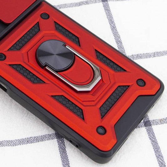 Ударопрочный чехол Camshield Serge Ring для Samsung Galaxy A32 4G Красный - изображение 2