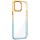 Чехол TPU+PC Fresh sip series для Xiaomi Redmi 9C Бирюзовый / Оранжевый