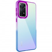 Чохол TPU+PC Fresh sip series для Xiaomi Redmi Note 11 Pro 4G/5G / 12 Pro 4G Синій / Фіолетовий