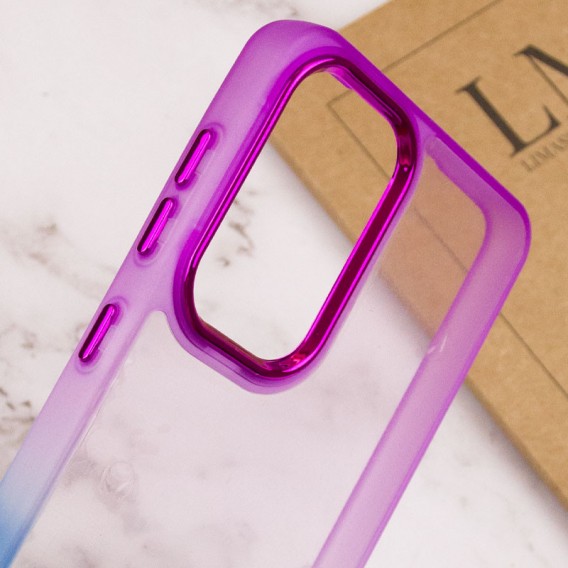 Чохол TPU+PC Fresh sip series для Xiaomi Redmi Note 11 Pro 4G/5G / 12 Pro 4G Синій / Фіолетовий