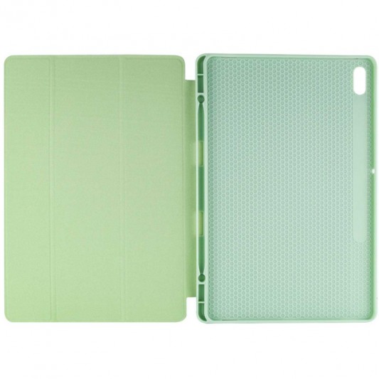 Чехол-книжка Book Cover (stylus slot) для Samsung Galaxy Tab S7 FE 12.4" / S7+ / S8+ Мятный / Mint - изображение 2