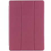 Чехол-книжка Book Cover (stylus slot) для Samsung Galaxy Tab S7 FE 12.4" / S7+ / S8+ Бордовый / Maroon