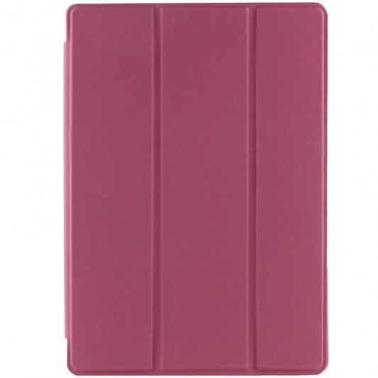 Чехол-книжка Book Cover (stylus slot) для Samsung Galaxy Tab S7 FE 12.4" / S7+ / S8+ Бордовый / Maroon