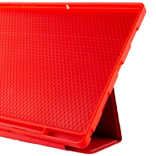 Чехол-книжка Book Cover (stylus slot) для Samsung Galaxy Tab S7 FE 12.4" / S7+ / S8+ Красный / Red - изображение 1