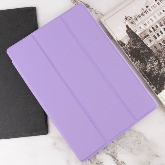 Чохол-книжка Book Cover (stylus slot) для Samsung Galaxy Tab S7 FE 12.4" / S7+ / S8+ Бузковий / Dasheen - зображення 1 