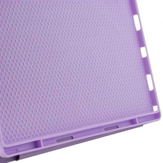 Чохол-книжка Book Cover (stylus slot) для Samsung Galaxy Tab S7 FE 12.4" / S7+ / S8+ Бузковий / Dasheen - зображення 3 