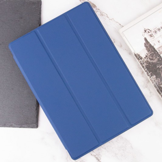 Чохол-книжка Book Cover (stylus slot) для Samsung Galaxy Tab S7 FE 12.4" / S7+ / S8+ Темно-синій / Midnight blue - зображення 2 