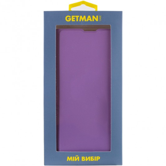 Кожаный чехол-книжка GETMAN Elegant (PU) для Samsung Galaxy A54 5G Сиреневый - изображение 3