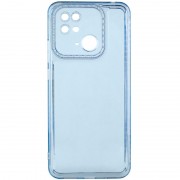 Чохол TPU Starfall Clear для Xiaomi Redmi 10C Блакитний