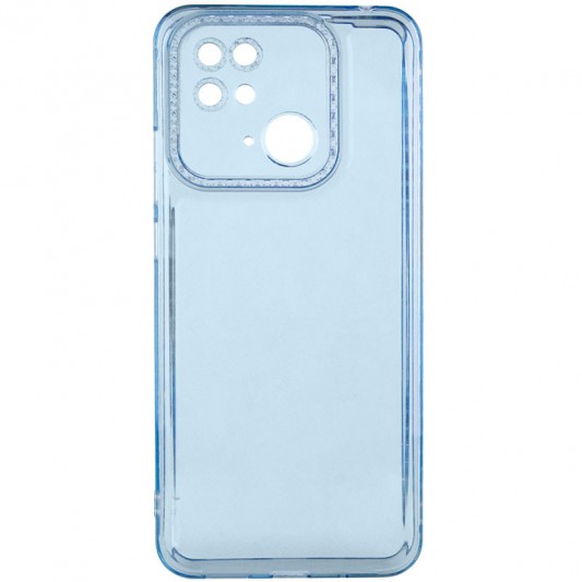 Чохол TPU Starfall Clear для Xiaomi Redmi 10C Блакитний - зображення 1 